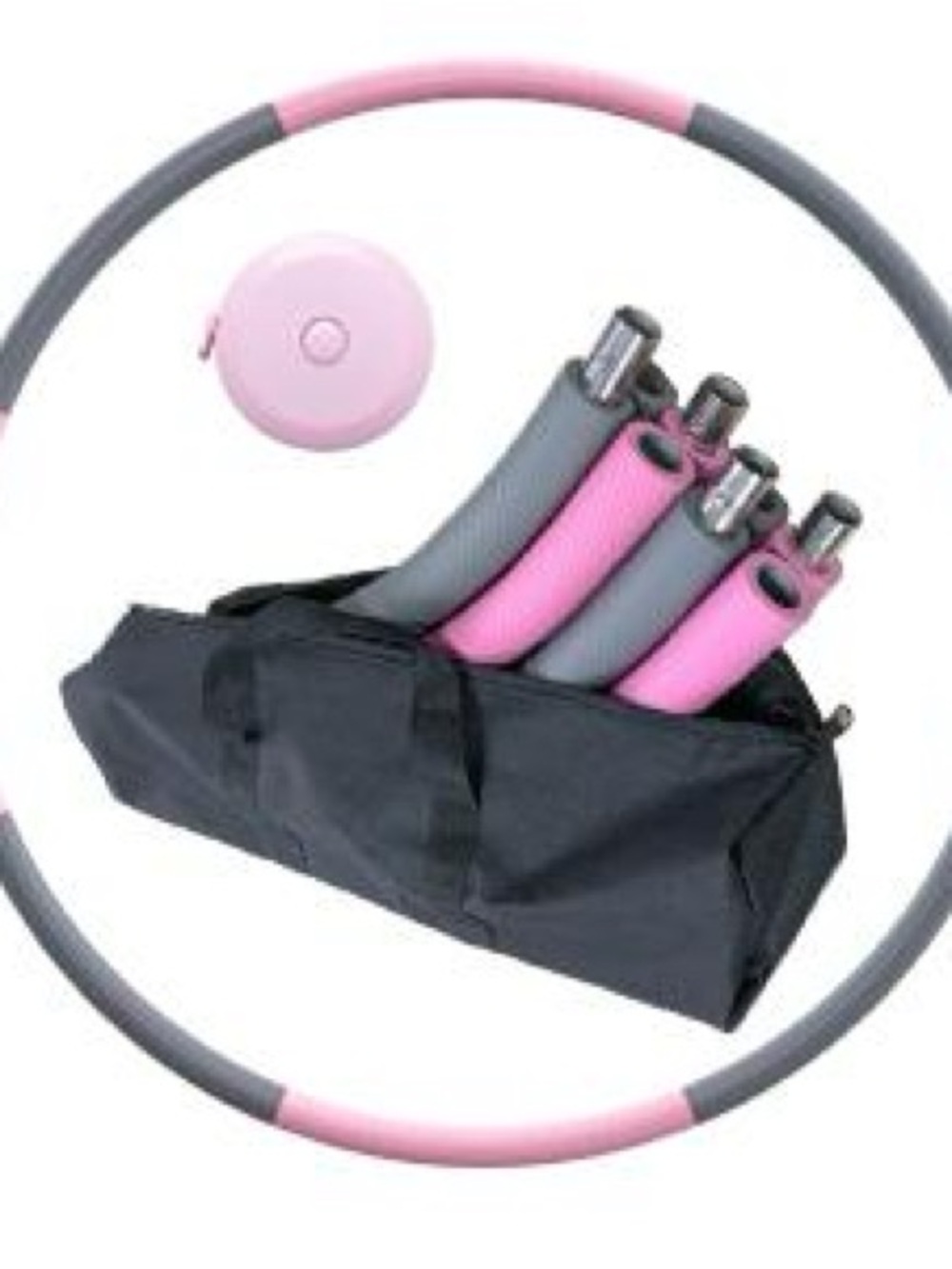Hula Hoop for Fat Burning Workout & Weight Loss Weighted Adults & Kids Exercise